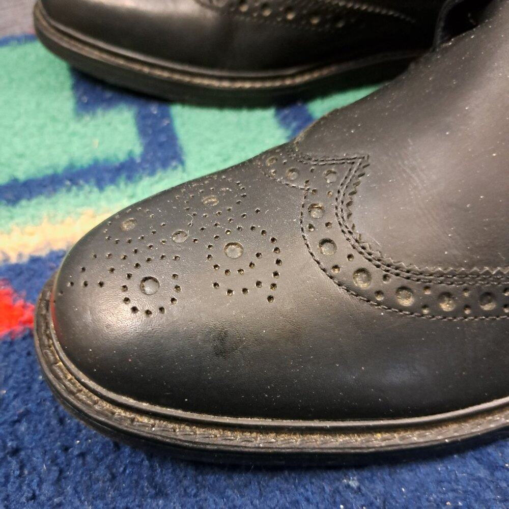%Cole Haan Boots Men Leather Black Size 10.5M / D11 - Picture 13 of 14